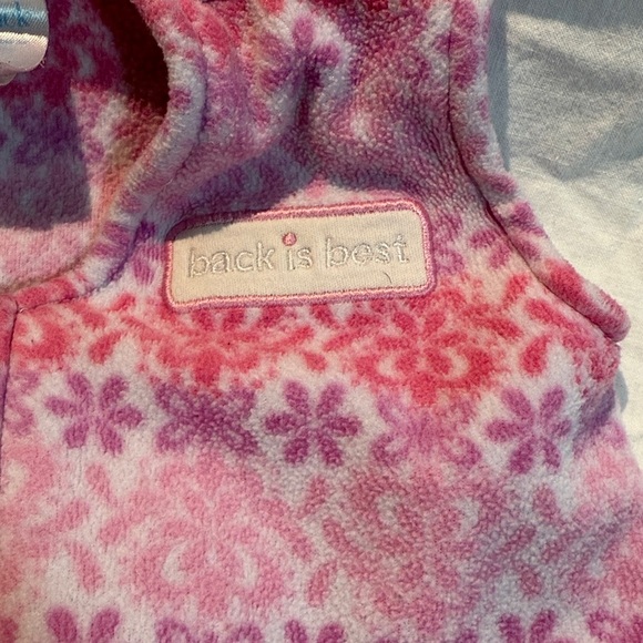 Halo - Fleece Pink and White SleepSack - Picture 2 of 3